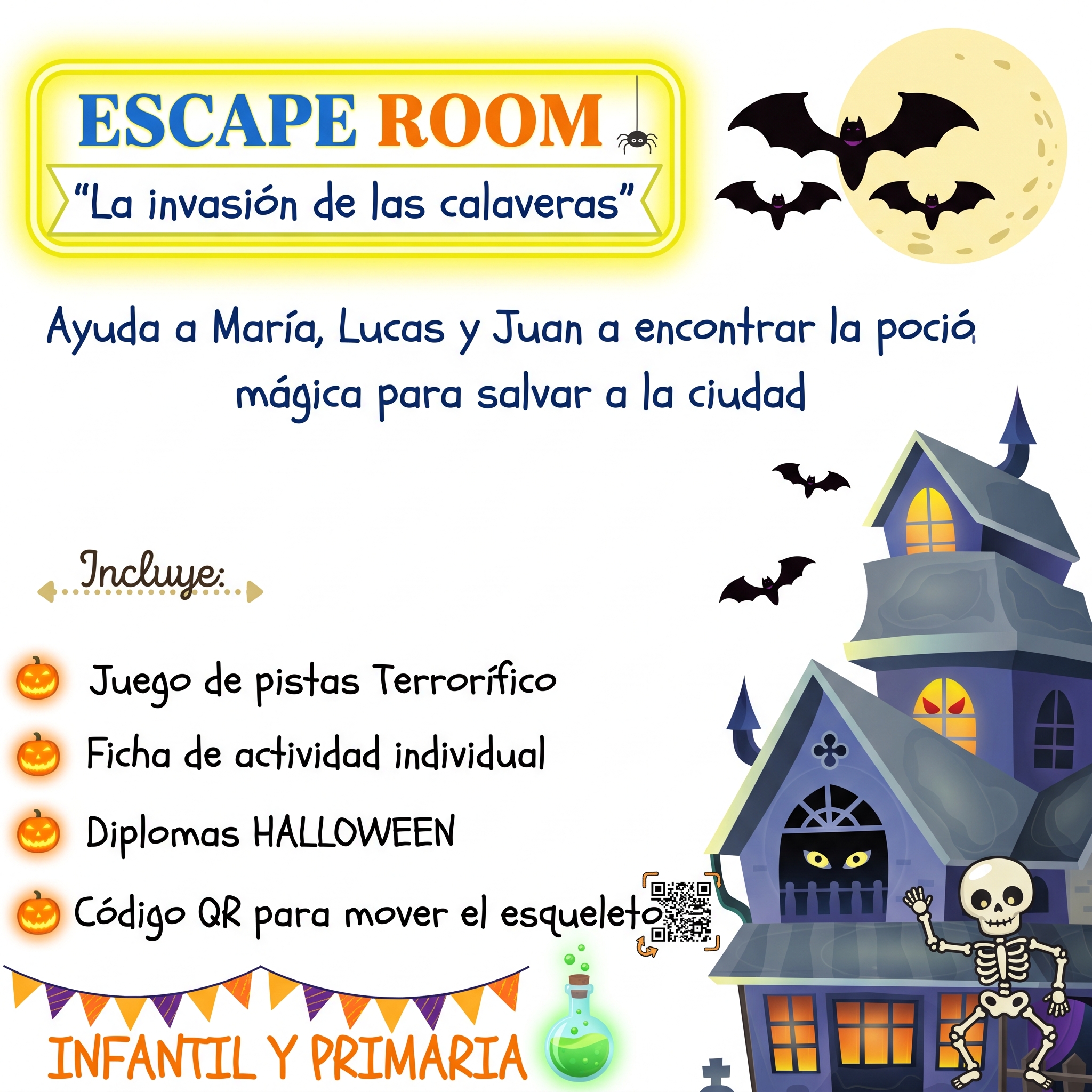 ESCAPE ROOM HALLOWEEN