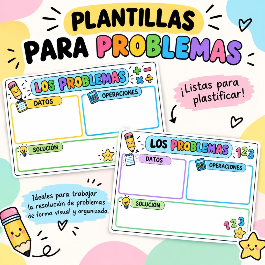 plantilla problemas