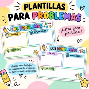 plantilla problemas